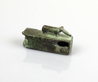 Sarcophage votif miniature de musaraigne...