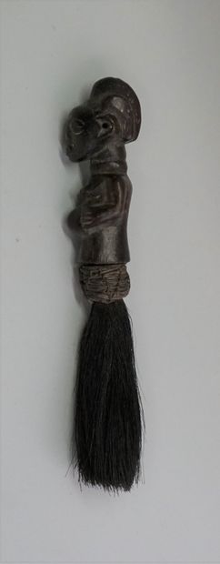 Elegant ritual object made of horsehair,...