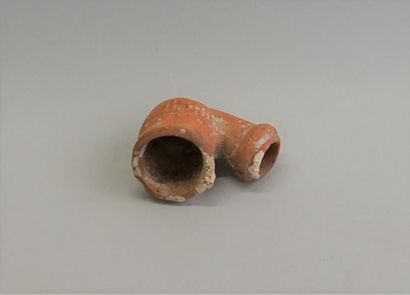 Pipe stove in red clay.

Romano-Byzantine...
