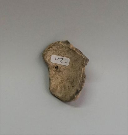 Grey terracotta face.

Guerrero, Mexico (500...