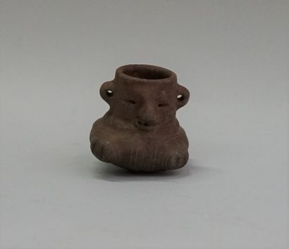 Anthropomorphic vessel for shamanic use....