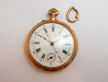 GOUSSET WATCH in 18K yellow gold (750/°°),...