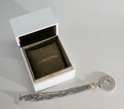 PIANEGONDA - BRACELET en argent 925/°° et...