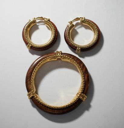 
GOOSSENS PARIS - JEWELRY composed of a bracelet...