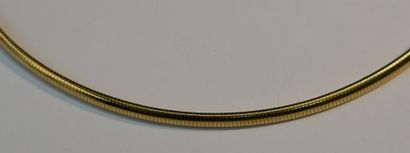 Necklace in 18k yellow gold (750/°°) with...