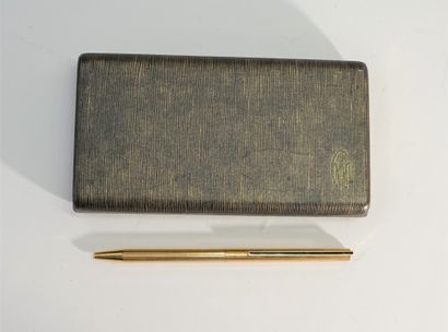 DUPONT, gold plated metal rollerball, black...