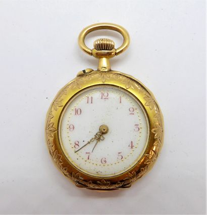 GOUSSET WATCH, in 18K (750/°°) yellow gold,...