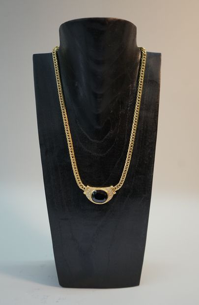 NECKLACE in 18K yellow gold (750/°°°) with...