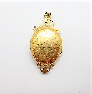 CASSOLETTE PENDANT in 18K (750/°°) yellow...