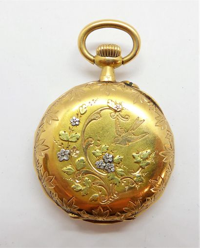 GOUSSET WATCH, in 18K (750/°°) yellow gold,...