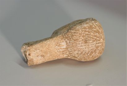 Celtic style white stone (marble) head

...