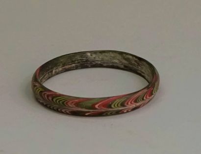 Bracelet in millefiori glass paste. Phoenician...