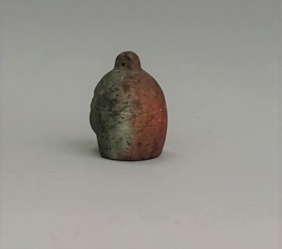 Pharaonic style stone head. 5.5x4.2cm