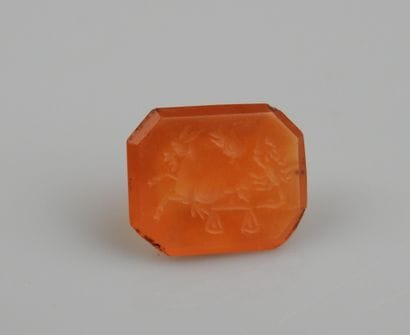Magic intaglio representing elements of the...