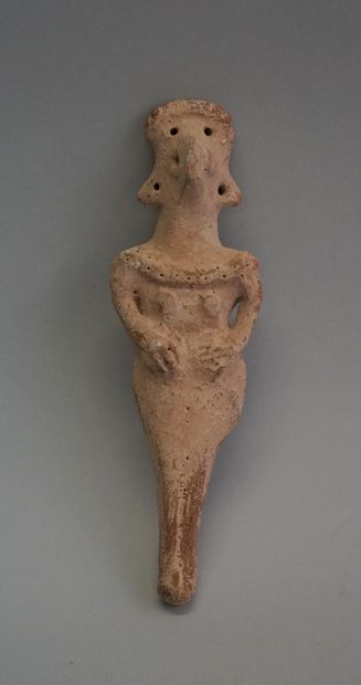 Idol of fertility terracotta Hittite style....