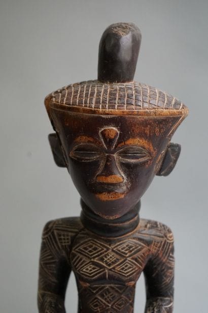Anthropomorphic fetish presenting a male...