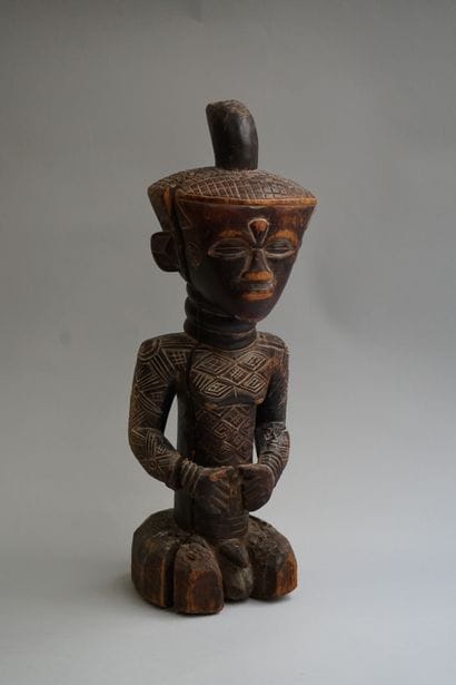 Anthropomorphic fetish presenting a male...
