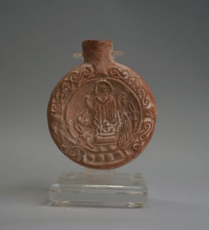 Terracotta pilgrim's flask of Saint Menas....