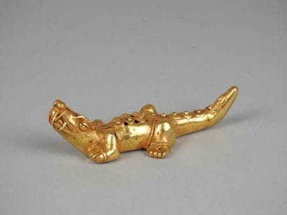 Beautiful and rare crocodile

Poor gold very...