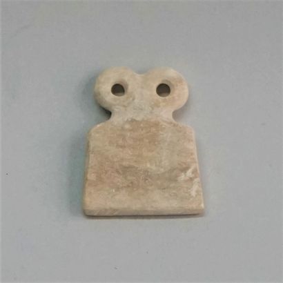 Idol with stone (marble) eyes. Mesopotamian...