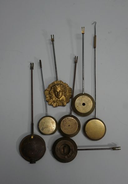 Important set of various antique keys for...