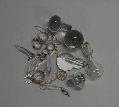 Important set of various antique keys for...
