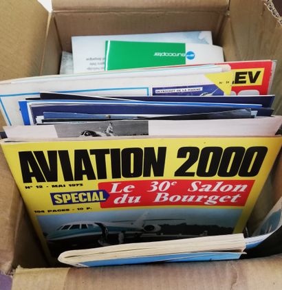 LOT de documentation sur les avions dont...