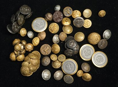 LOT of various metal and composite knobs...