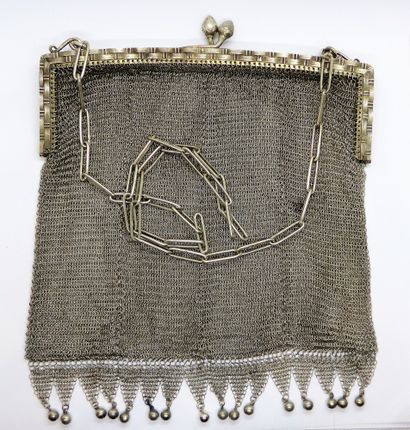 SET OF 2 BAGS and A BALL BAG in silver 925/°°...