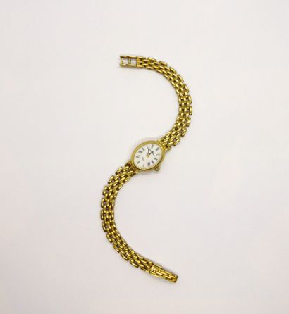 YONGER ET BRESSON - Wristwatch in 18K yellow...