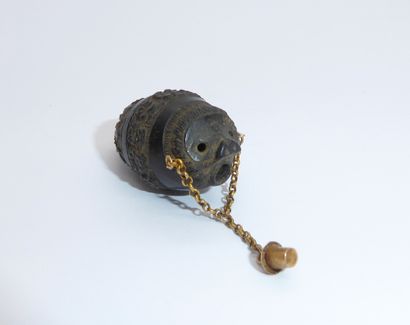 Perfume diffuser pendant in precious wood...