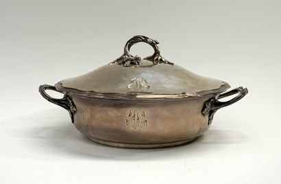 Silver LEGUMIER, Minerva mark, the grip and...