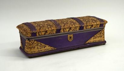 Small sunshade with turned wood handle and...
