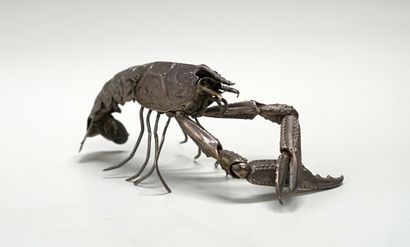 Decorative subject representing a lobster...