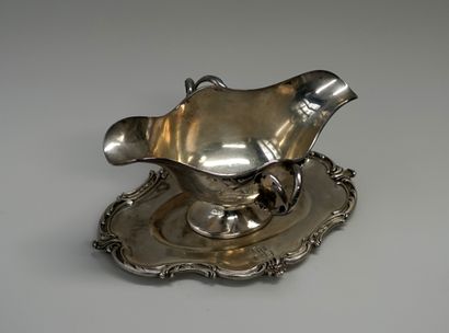 FOLLIOT Charles - SAUCIERE on its silver...
