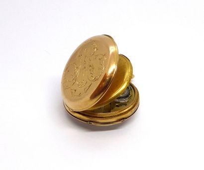 GOUSSET WATCH in 18K yellow gold (750/°°)...