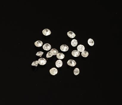 MELEE de diamants taille ancienne pour 3.6cts...