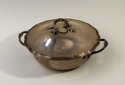 Silver LEGUMIER, Minerva mark, the grip and...