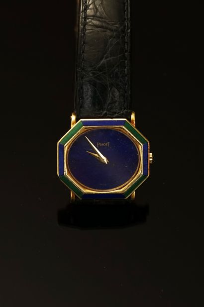 PIAGET - Lady's wristwatch in yellow gold,...