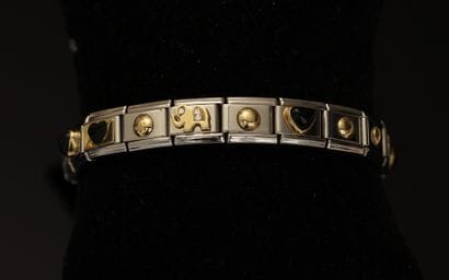 NOMINATION - Bracelet extensible en acier,...