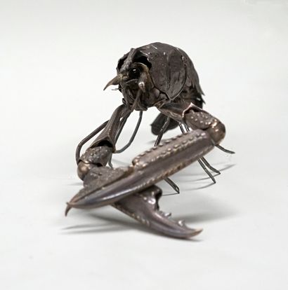 Decorative subject representing a lobster...