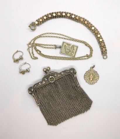 SET of silver jewelry 800 and 925 / ° °,...
