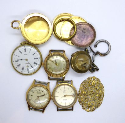 LOT of gold plated watches
