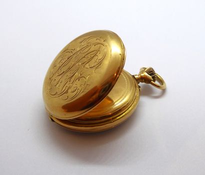 GOUSSET WATCH in 18K (750/°°) yellow gold,...