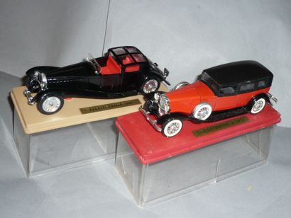Lot SOLIDO Bugatti Royale and Duesenberg...