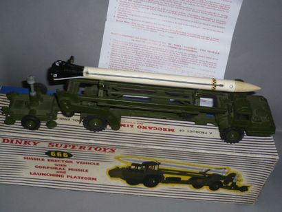 DINKY TOYS GB n°667 Missile erector vehicle...