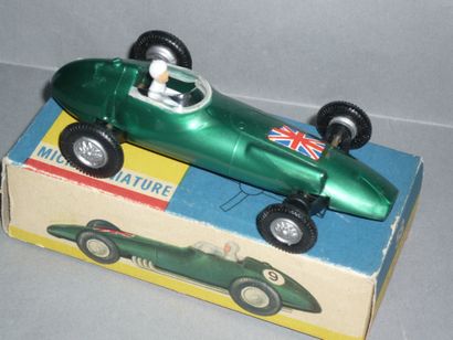 POLITOYS n°58 BRM Formula 1 with its box...