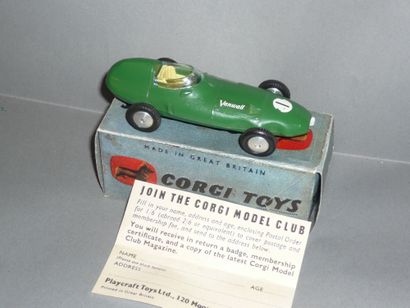 CORGI TOYS Vanwall n°1 green. (in the st...