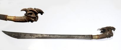 
Balato sword with straight blade, the pommel...