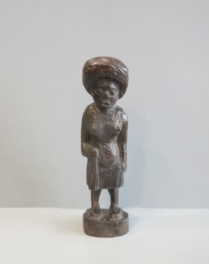 Statuette anthropomorphe représentant un...